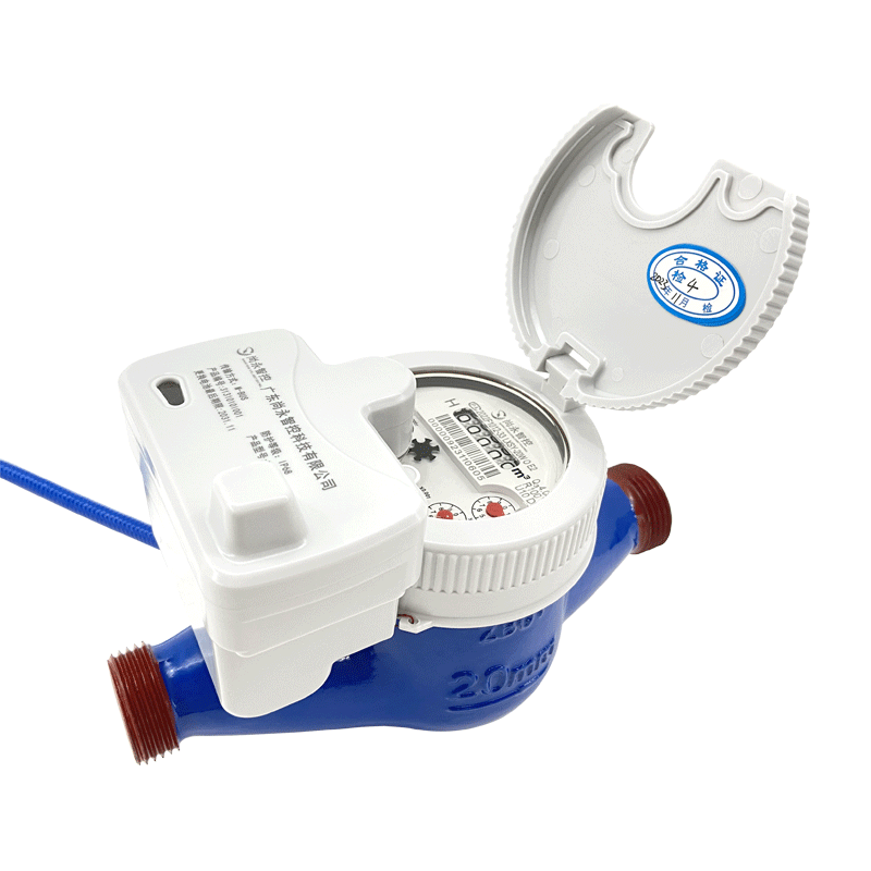 Wired remote water meter